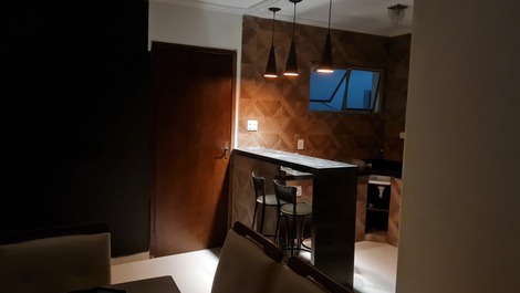 Sala de estar e jantar