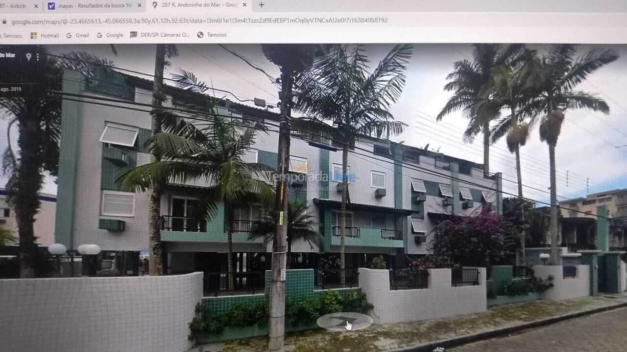 Apartment for vacation rental in Ubatuba (Praia Grande)