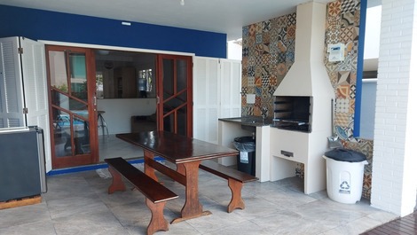 Área da churrasqueira