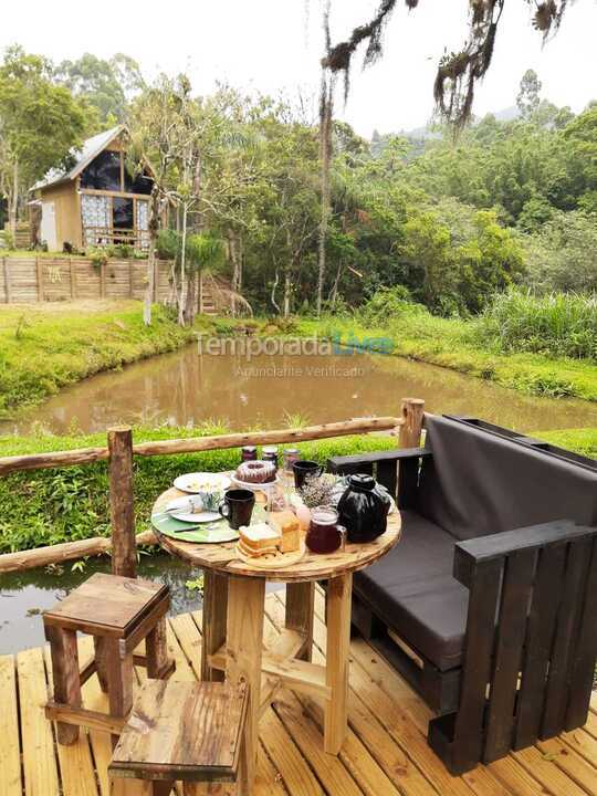 Casa para alquiler de vacaciones em Imaruí (Praia Vermelha)