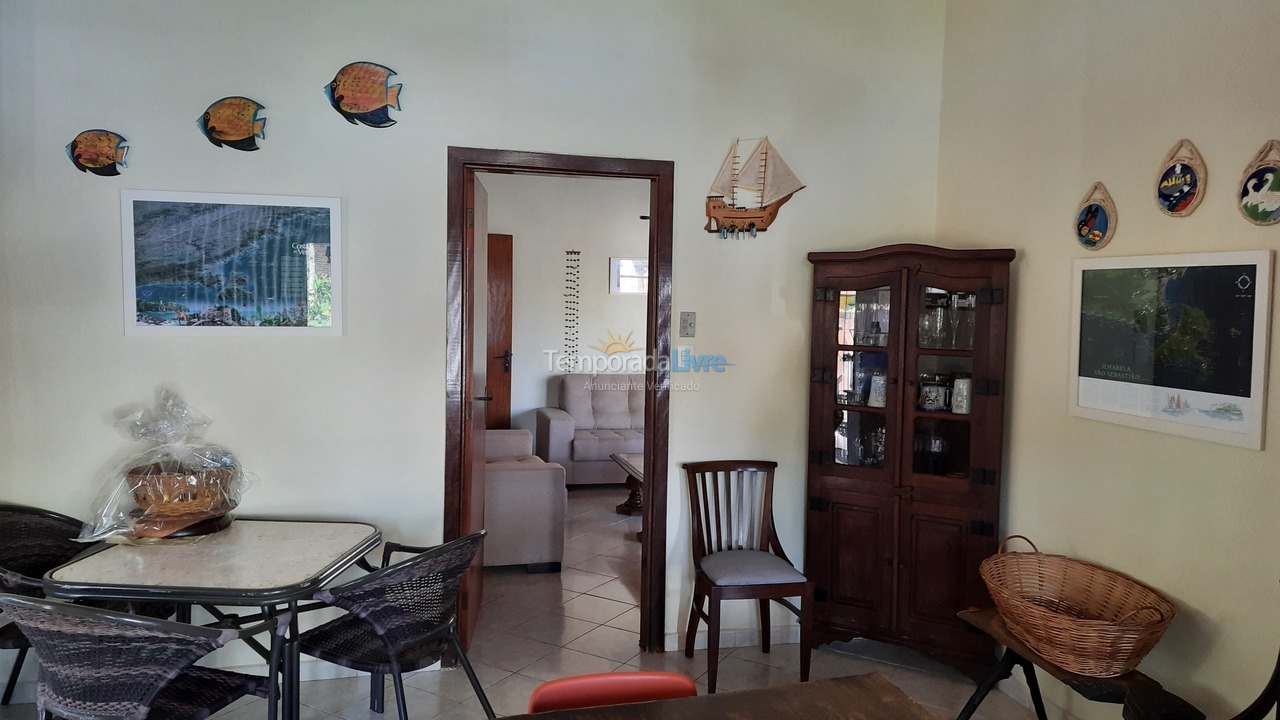 Casa para alquiler de vacaciones em Ubatuba (Praia do Lázaro)