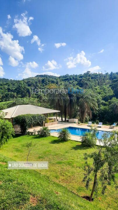 Granja para alquiler de vacaciones em São Joaquim de Bicas (Retiro da Mata)