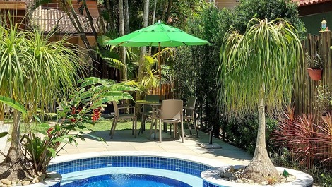 Piscina, Wi-Fi, Ar Condicionado, Condomínio Fechado - 450 m da praia