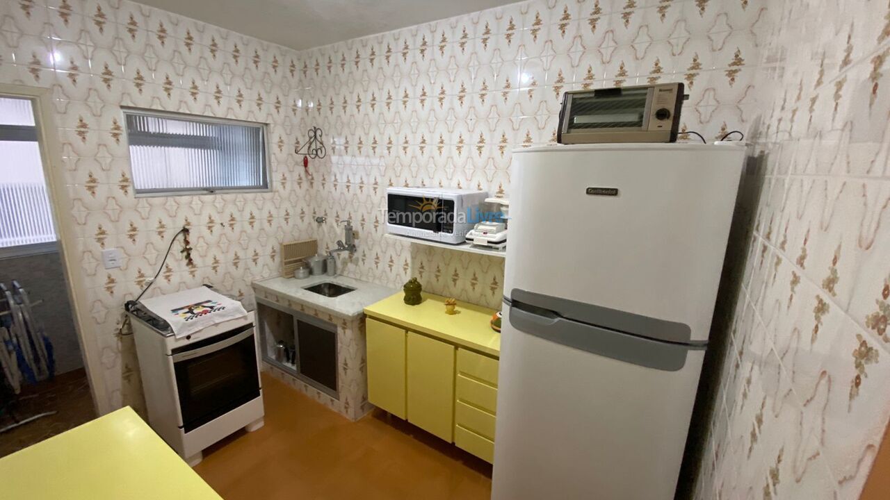 Apartamento para aluguel de temporada em Praia Grande (Praia do Caiçara)