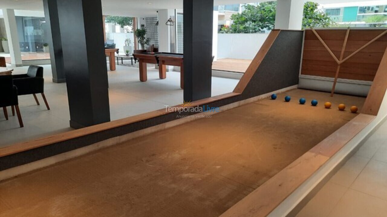 Apartamento para aluguel de temporada em Governador Celso Ramos (Praia de Palmas)