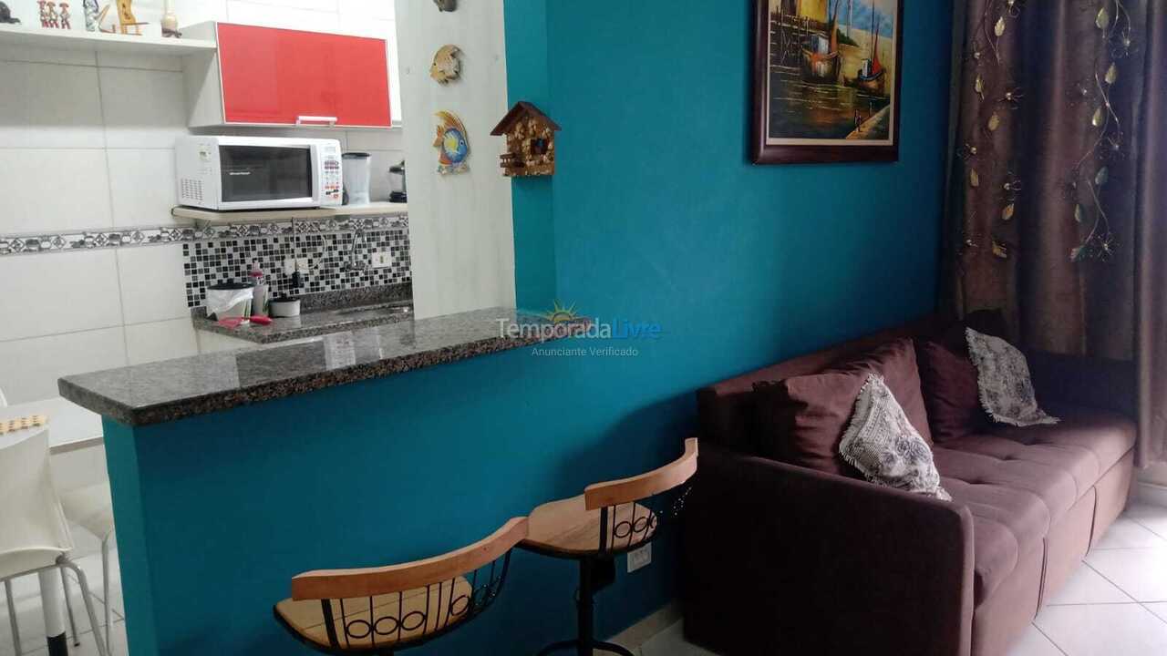 Apartamento para alquiler de vacaciones em Praia Grande (Aviação)