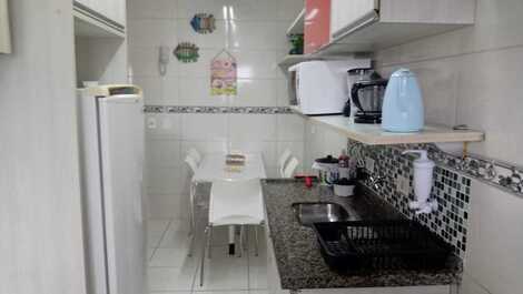 Apartamento vacacional en Praia Grande con piscina y barbacoa