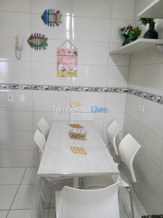 Apartamento para alquiler de vacaciones em Praia Grande (Aviação)