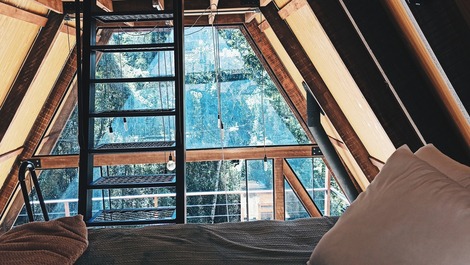 Vista desde o mezanino grande