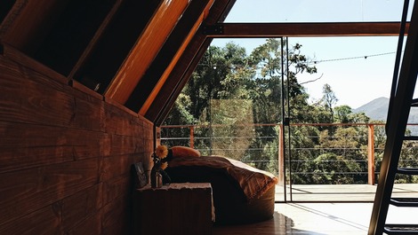 A vista desde a sala