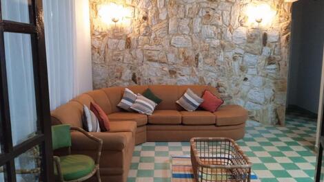 Area sala ampla sofas poltronas