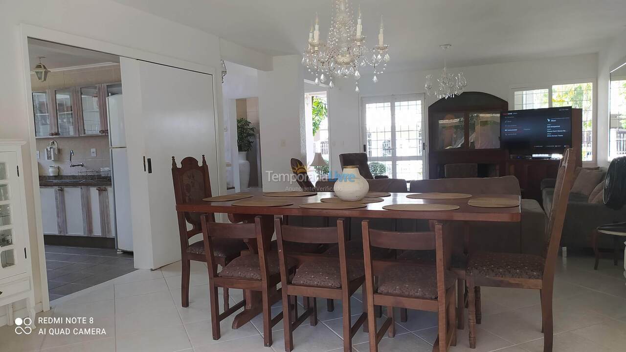 House for vacation rental in Florianopolis (Canasvieiras)