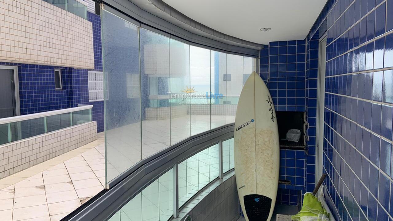 Apartment for vacation rental in Praia Grande (Praia do Caiçara)