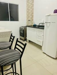 Casa con piscina a 150m del mar Itanhaém 10min de Praia do Sonhos