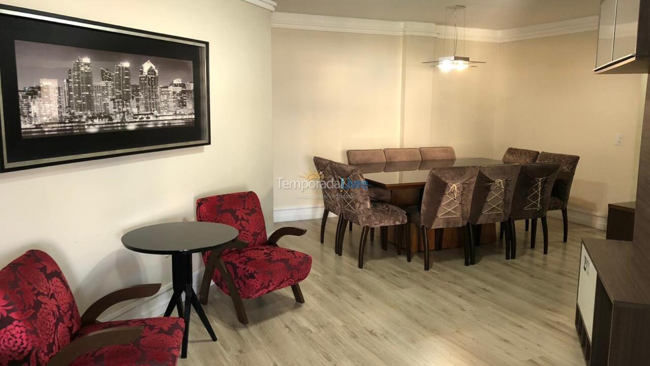 Apartment for vacation rental in Itapema (Meia Praia)