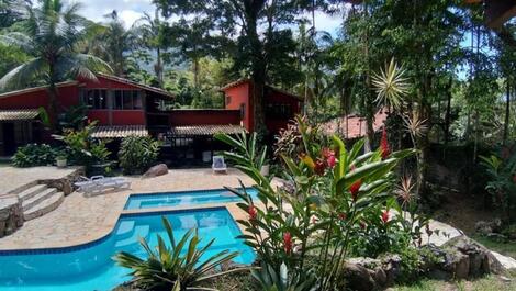 Linda Casa para Alugar por temporada em São Sebastião - Maresias