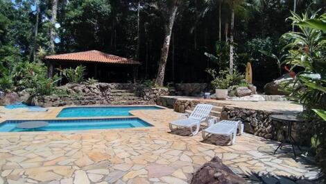 Linda Casa para Alugar por temporada em São Sebastião - Maresias