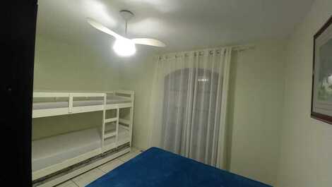 Quarto principal com varanda