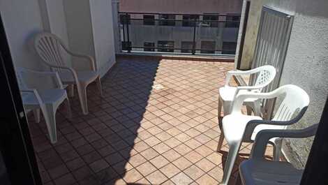 Cobertura com piscina, elevador, 4 dormitórios para ate 10 pessoas