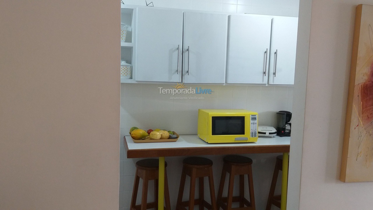 Apartment for vacation rental in Guarujá (Pitangueiras)