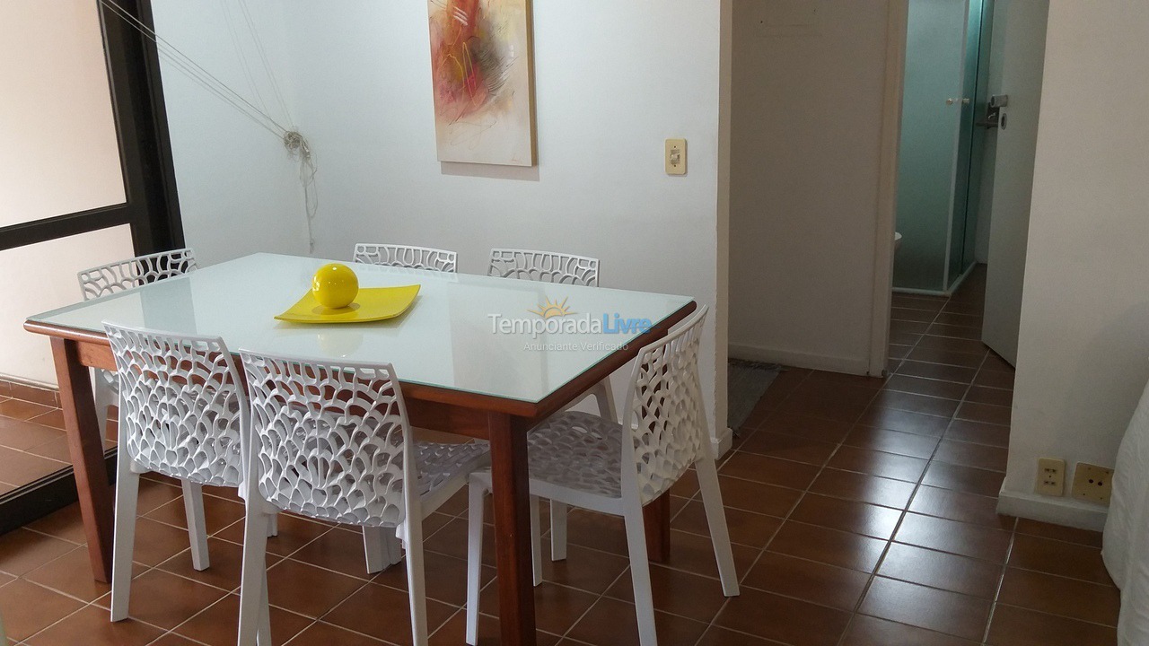 Apartment for vacation rental in Guarujá (Pitangueiras)