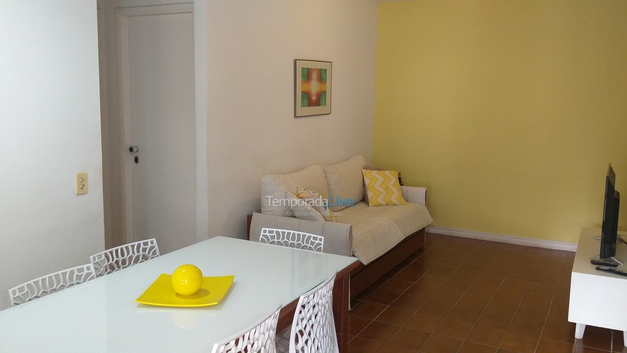 Apartment for vacation rental in Guarujá (Pitangueiras)
