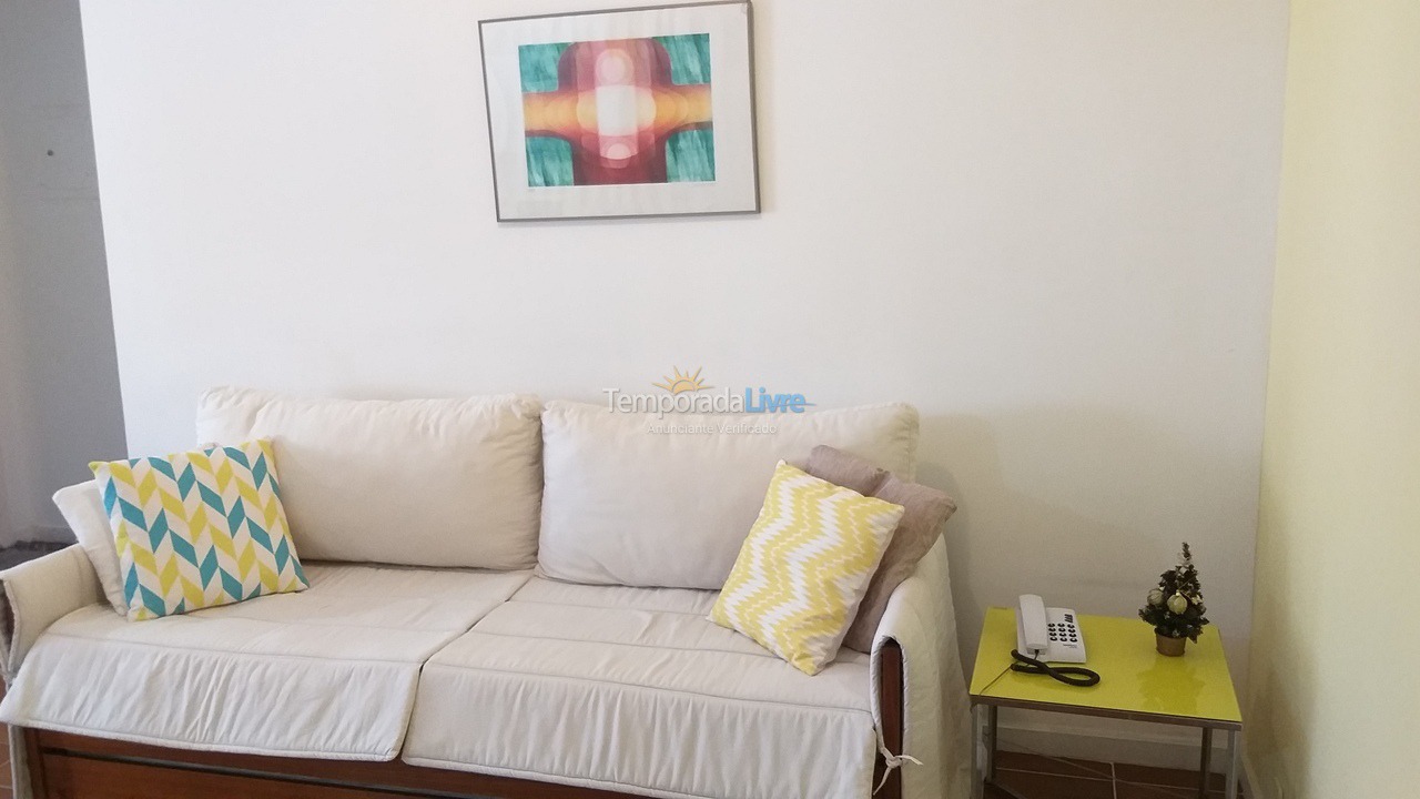 Apartment for vacation rental in Guarujá (Pitangueiras)