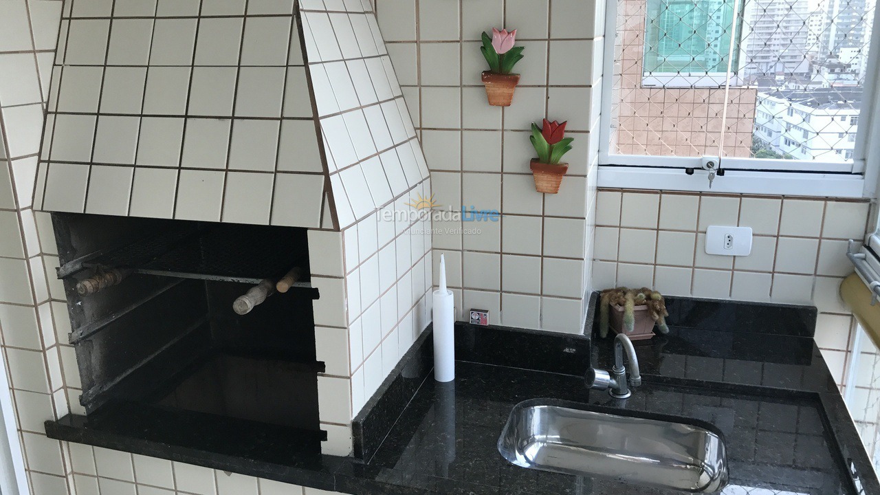 Apartamento para aluguel de temporada em Praia Grande (Aviação)