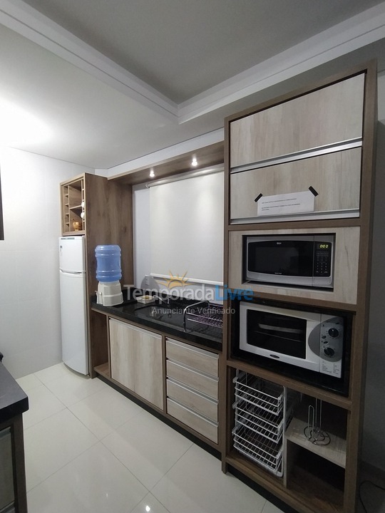 Apartment for vacation rental in Governador Celso Ramos (Praia de Palmas)