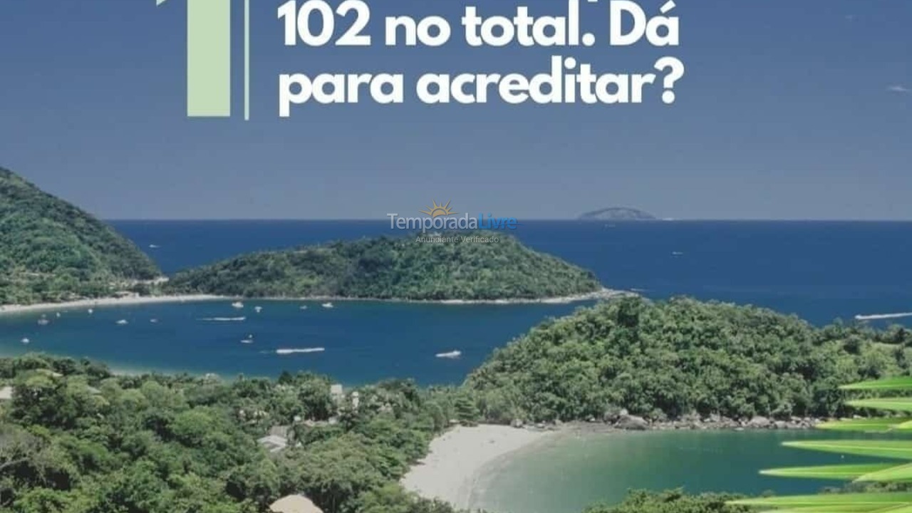 Apartamento para aluguel de temporada em Ubatuba (Itaguá)