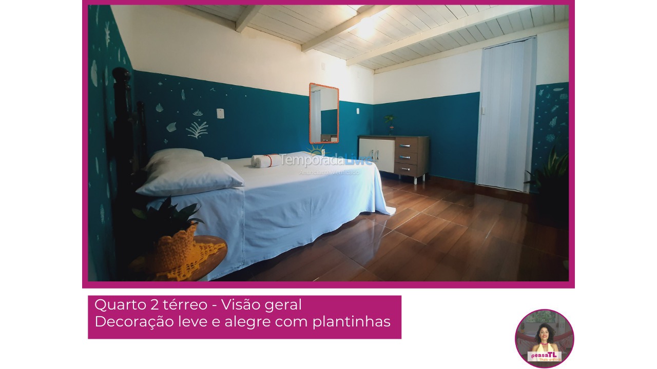 Casa para alquiler de vacaciones em Santa Cruz Cabrália (Nova Cabralia)