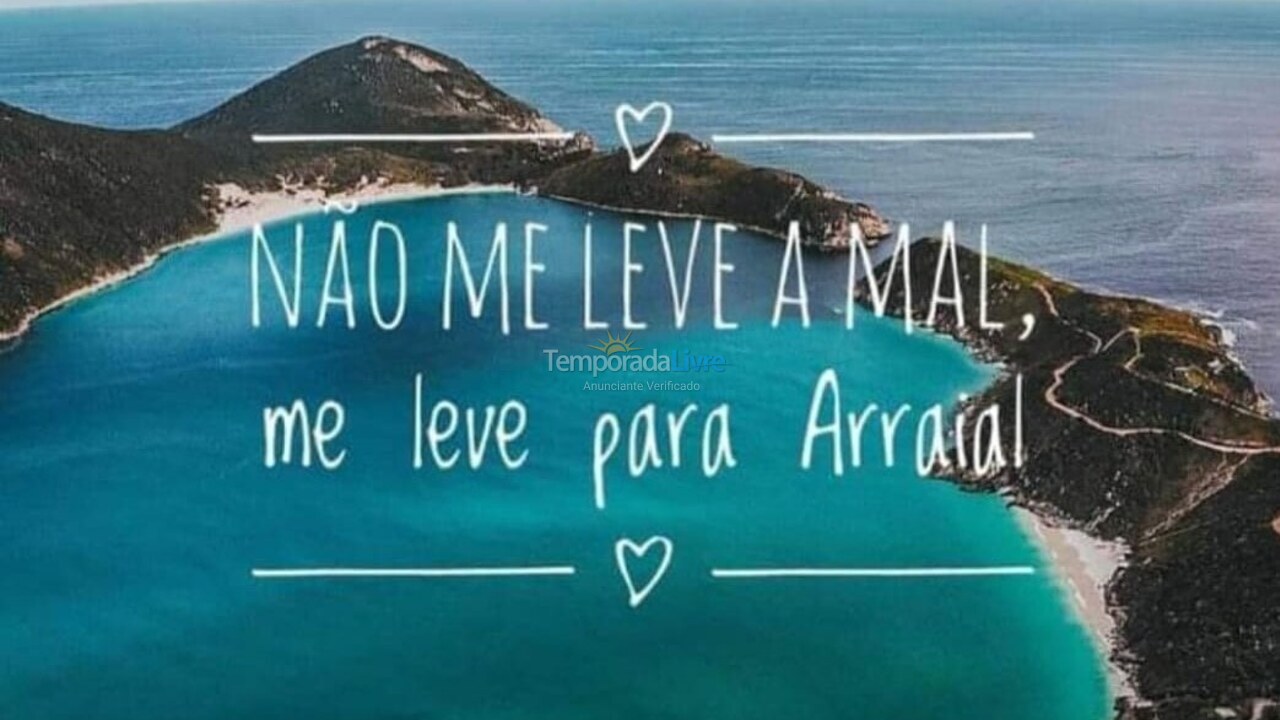 Apartamento para alquiler de vacaciones em Arraial do Cabo (Praia Grande)
