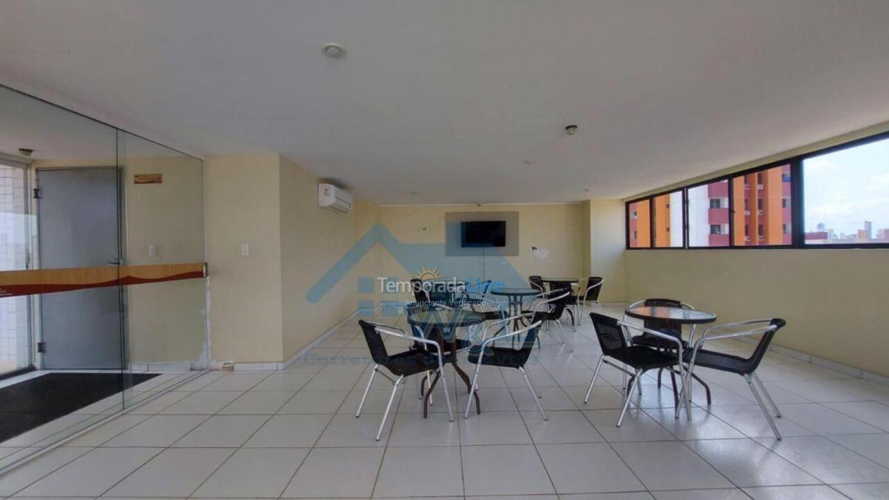 Apartamento para aluguel de temporada em João Pessoa (Cabo Branco)