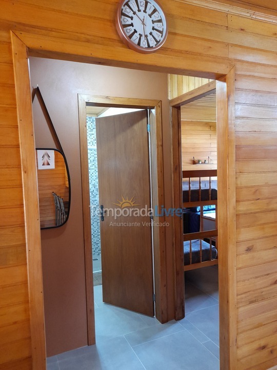 House for vacation rental in São Francisco de Paula (Barragem do Salto)