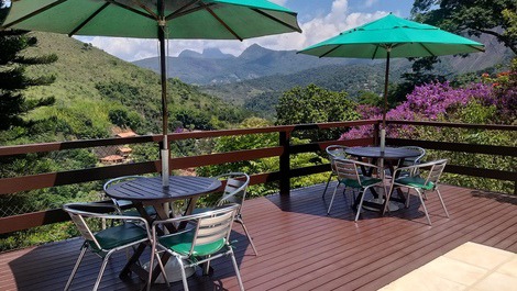 Deck totalmente cercado 