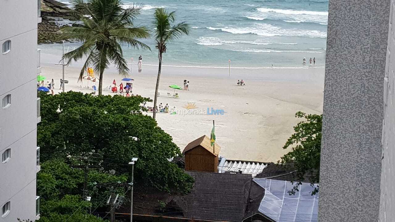 Apartamento para aluguel de temporada em Guarujá (Pitangueiras)