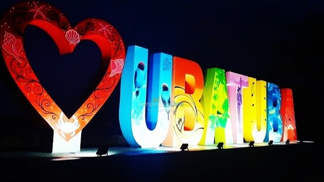 Apartment for vacation rental in Ubatuba (Praia Grande)