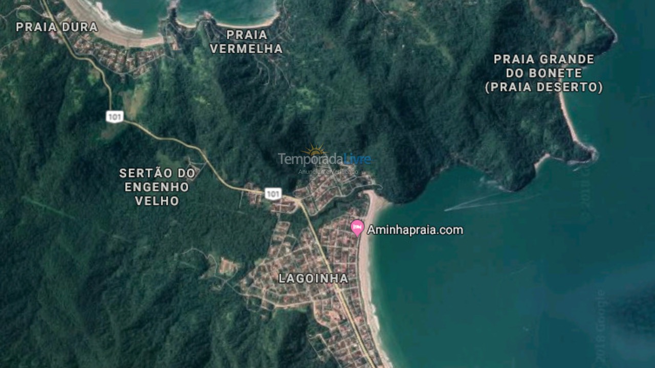 Casa para aluguel de temporada em Ubatuba (Lagoinha)