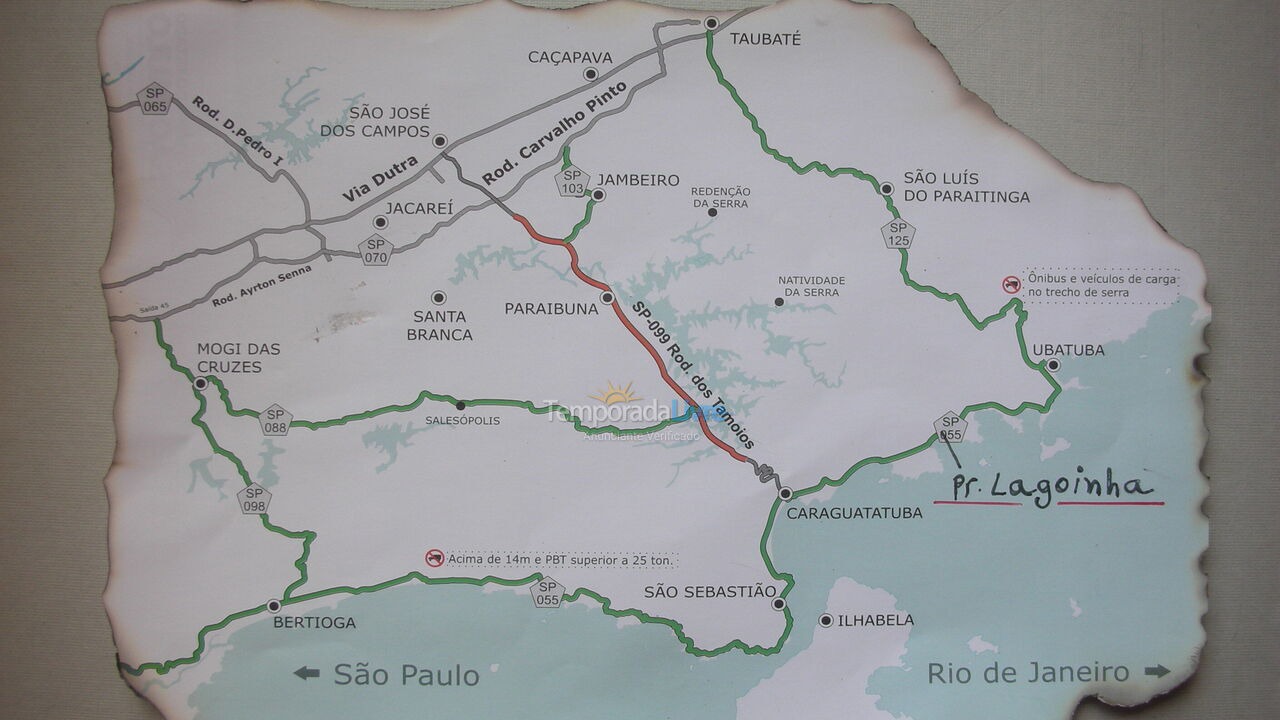 Casa para aluguel de temporada em Ubatuba (Lagoinha)