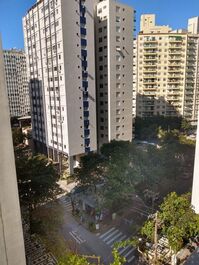 Visão da janela da sala