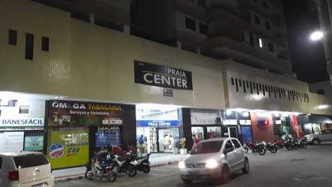 Cobertura fica enfrente do praia center