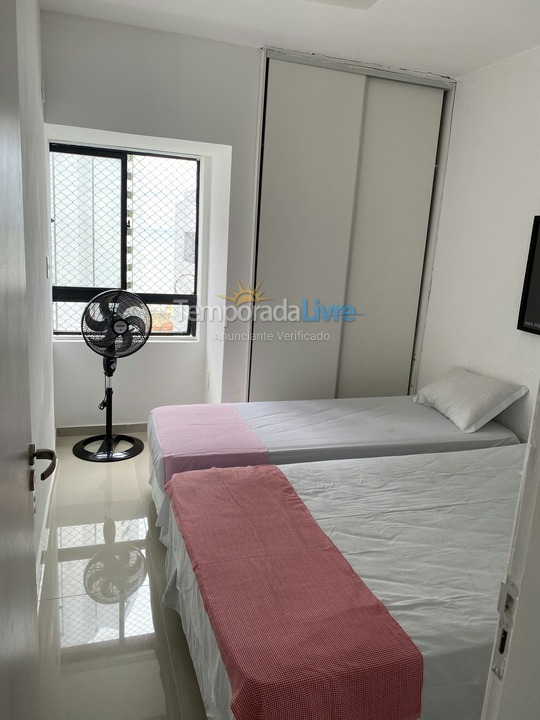 Apartamento para aluguel de temporada em Jaboatão dos Guararapes (Praia de Piedade Pe)