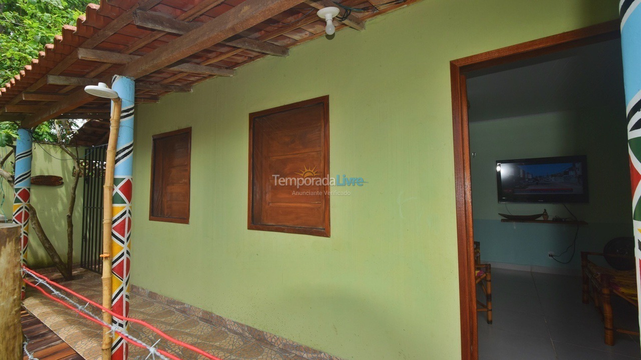 Casa para alquiler de vacaciones em Santa Cruz Cabrália (Praia Coroa Vermelha)