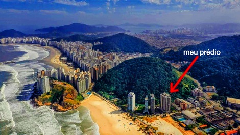 Meu prédio (seta vermelha)