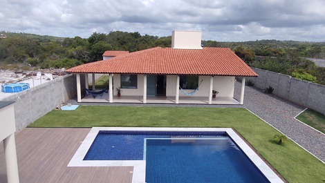 Vista frente da casa