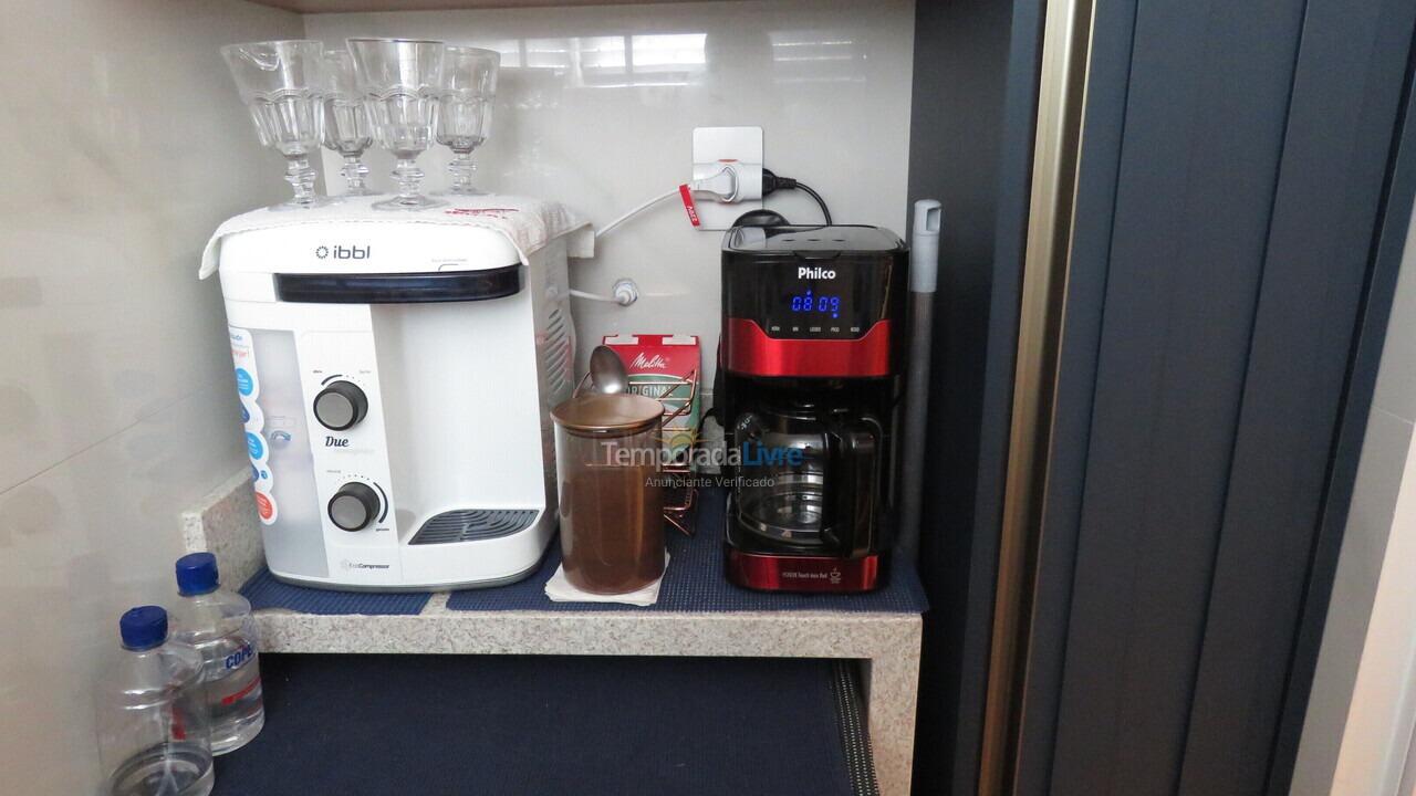 Apartment for vacation rental in Florianópolis (Centro)