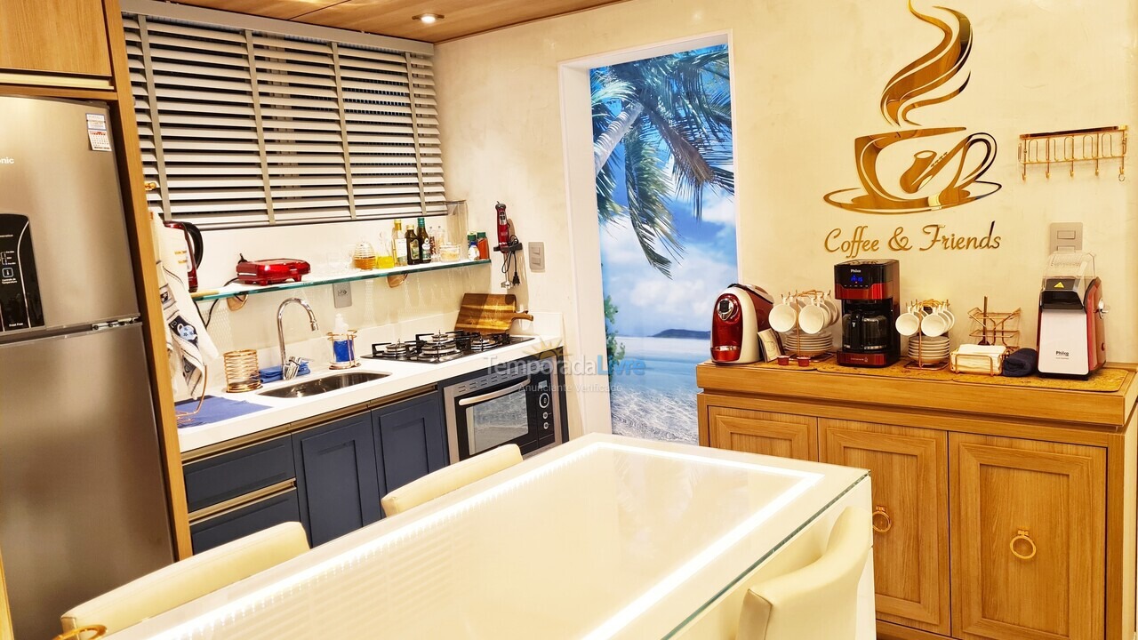 Apartment for vacation rental in Florianópolis (Centro)