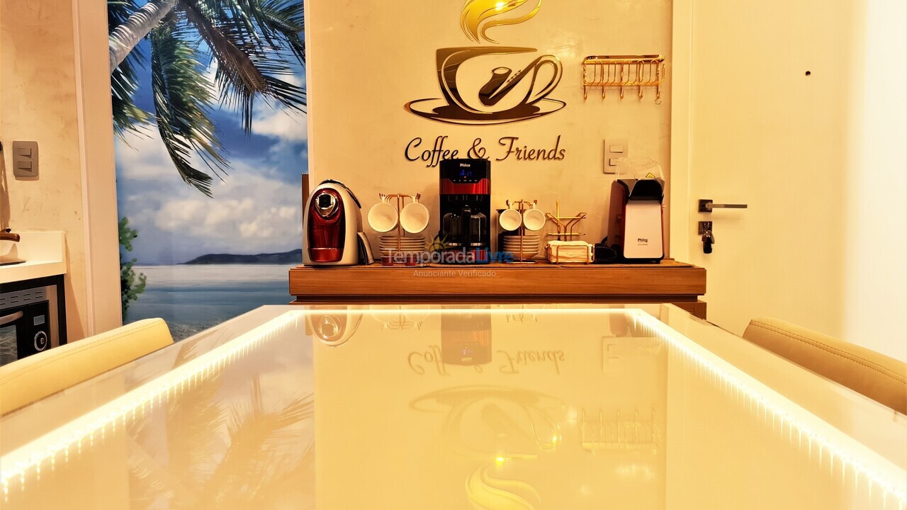 Apartment for vacation rental in Florianópolis (Centro)