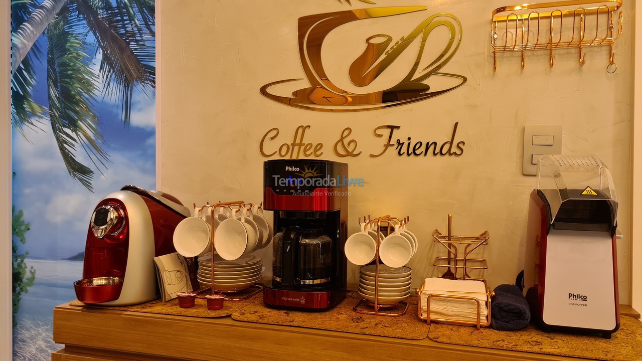 Apartment for vacation rental in Florianópolis (Centro)