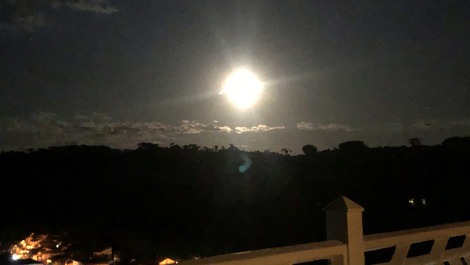 Luar na varanda gourmet 